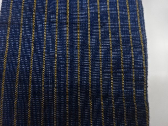  縞模様織り出し　男物角帯